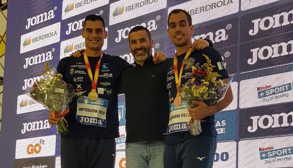 Jonay Jordán y Javier Pérez Rasines, oro y bronce en heptatlón en 2019